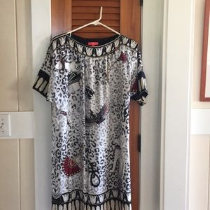 Invanka Trump Dress, Faux Animal print!